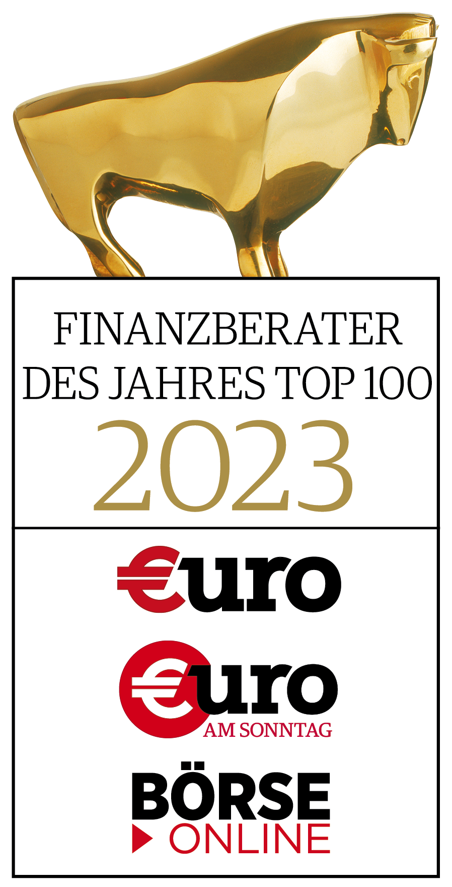 Prädikat Finanzberater des Jahres TOP100